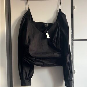 Elegant Black Women's Top